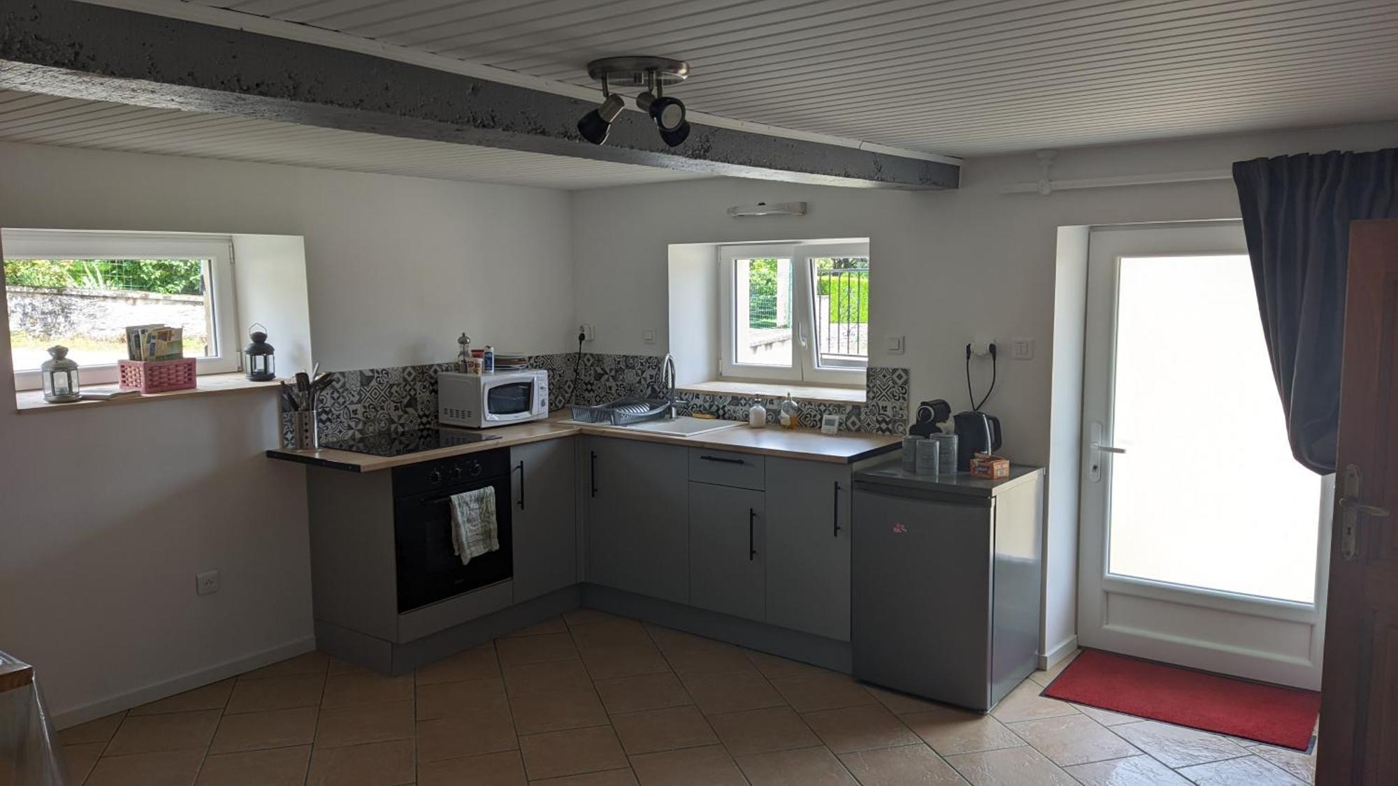 Studio A La Campagne Dans Corps De Ferme Renovee Chancey Zimmer foto